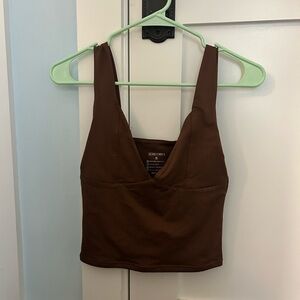 Amazon Chocolate Brown Tank Top